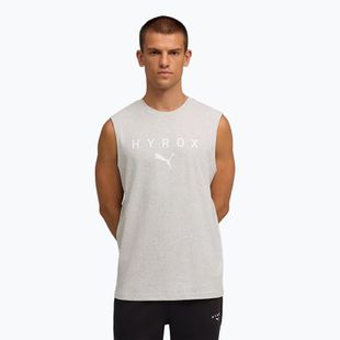Футболка для тренувань чоловіча PUMA Hyrox Cutoff Tank gray