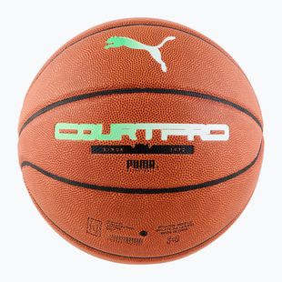 Баскетбольні кросівки PUMA teamJAWS Court Pro шкіряні коричневі / темна тінь розмір 7