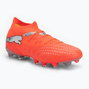 Кросівки футбольні PUMA Future 9 Fusion FG/AG glowing red/puma white/puma black/puma silver