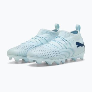 Кросівки футбольні дитячі PUMA Future 9 Match FG/AG Jr icy blue/puma white/blue jewel