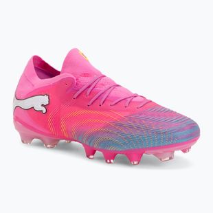 Кросівки футбольні PUMA Future 9 Fusion FG/AG poison pink/sun stream/bright aqua/puma wht