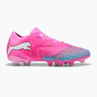 Кросівки футбольні PUMA Future 9 Fusion FG/AG poison pink/sun stream/bright aqua/puma wht
