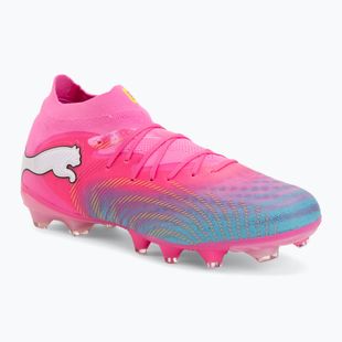 Кросівки футбольні PUMA Future 9 Pro FG/AG poison pink/sun stream/bright aqua/puma white