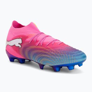 Кросівки футбольні PUMA Future 9 Ultimate FG poison pink/puma wht/sun stream/bright aqua/puma blk