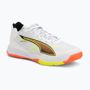 Кросівки гандбольні PUMA Accelerate Turbo 4 Game On puma white/glowing red/ultra blue