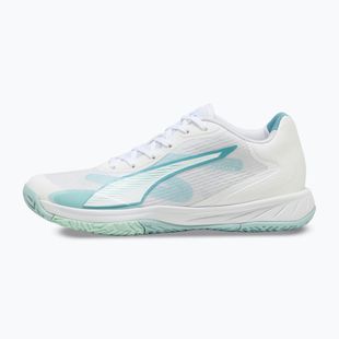 Гандбольне взуття PUMA Accelerate Pro 4 Game On puma white/baltic sea blue/fresh water