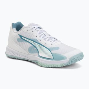 Гандбольне взуття PUMA Accelerate Pro 4 Game On puma white/baltic sea blue/fresh water