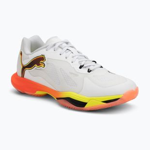 Кросівки гандбольні PUMA Vantage Nitro Game On puma white/glowing red/ultra blue