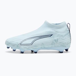 Кросівки футбольні дитячі PUMA Ultra 6 Match+ LL FG/AG Jr icy blue/puma white/blue jewel