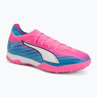 Кросівки футбольні PUMA Ultra 6 Match TT poison pink/puma wht/sun stream/bright aqua/puma blk