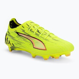 Кросівки футбольні PUMA Ultra 6 Ultimate FG yellow alert/puma black/glowing red/lime squeeze