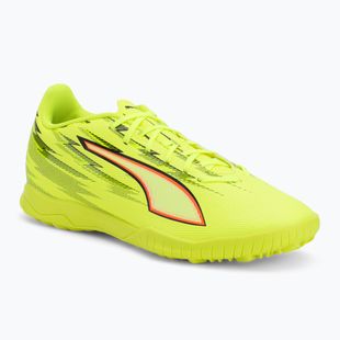 Кросівки футбольні PUMA Ultra 6 Play TT yellow alert/puma black/glowing red/lime squeeze