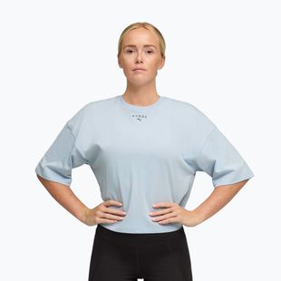 Жіноча тренувальна футболка PUMA x HYROX Cropped Lifestyle Tee сірий