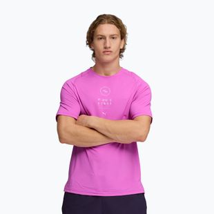 Чоловіча тренувальна футболка PUMA x HYROX Dryelite Training Tee рожевого кольору