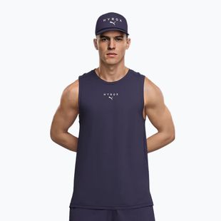 Чоловіча тренувальна майка PUMA x HYROX Dryelite Training Tank глибокий сливовий колір