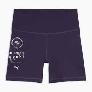 Жіночі тренувальні шорти PUMA x HYROX Tad Essential Tight фіолетові