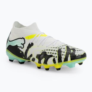 Кросівки футбольні PUMA Future 9 Match Ctivity Fg/Ag yellow alert/mint jelly/puma white/puma black