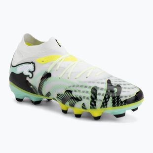 Кросівки футбольні PUMA Future 9 Pro Ctivity Fg/Ag yellow alert/mint jelly/puma white/puma black