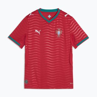 Футболка футбольна дитяча PUMA FPF Home Jersey Replica Club Jr red/green