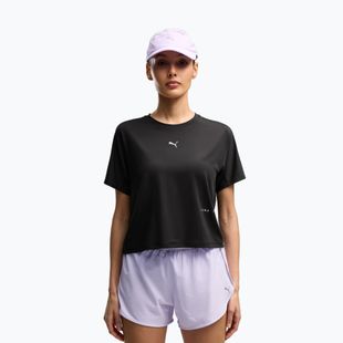 Футболка для бігу жіноча PUMA Run Brightstride Cloudspun puma black