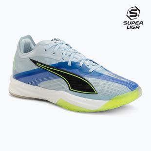 Кросівки гандбольні PUMA Accelerate Nitro SQD 5 aqua glow/puma black/green glare/royal sapphire