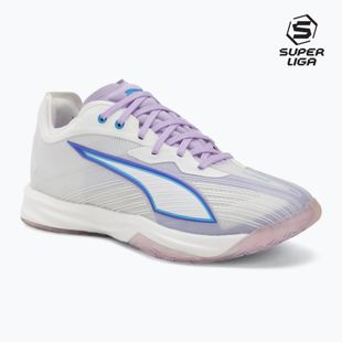 Кросівки гандбольні PUMA Accelerate Nitro SQD 5 puma white/royal sapphire/light lavender