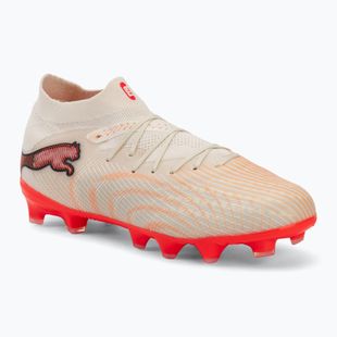 Футбольне взуття дитяче PUMA Future 9 Pro FG/AG Jr sugared almond/puma white/ultra red/puma black