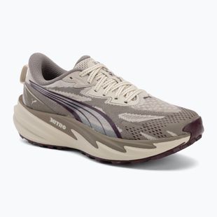 Кросівки для бігу жіночі Puma Velocity NITRO Trail silver fog/ruby