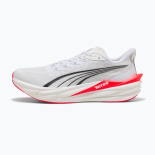Кросівки для бігу чоловічі PUMA Deviate Nitro 4 puma white/ultra red