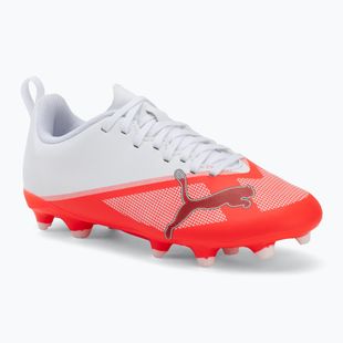 Футбольне взуття дитяче Puma Ultra 7 Play FG/AG Jr Ultra Red/Puma Black/Puma White