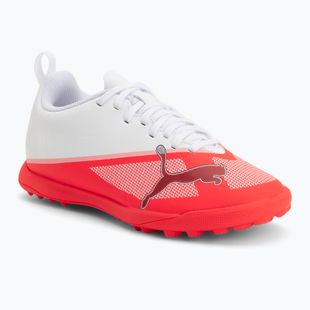 Футбольне взуття дитяче PUMA Ultra 7 Play TT Jr ultra red/puma black/puma white