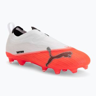 Футбольне взуття дитяче PUMA Ultra Nitro 7 Ultimate LL FG/AG Jr ultra red/puma black/puma white