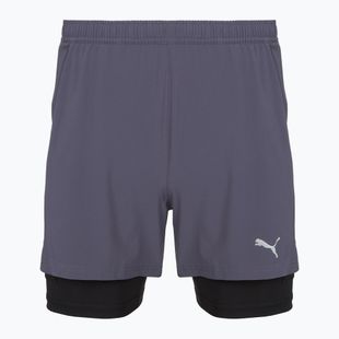 Шорти для бігу чоловічі PUMA Run Velocity 2IN1 inky depths