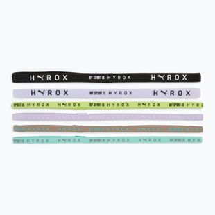 Пов’язки на голову PUMA x HYROX Hairbands 6 шт. чорні