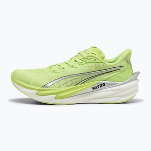 Кросівки для бігу жіночі PUMA Deviate Nitro 4 sunny lime/puma silver