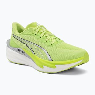 Кросівки для бігу жіночі PUMA Deviate Nitro 4 sunny lime/puma silver