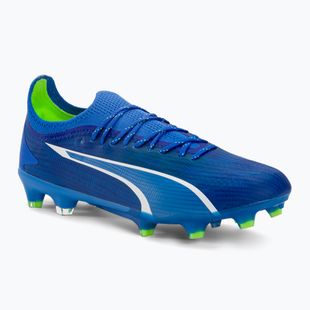 Футбольні бутси чоловічі PUMA Ultra Ultimate Fg/Ag ultra blue/puma white/pro green