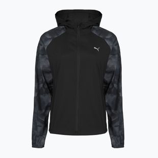 Куртка для бігу жіноча Puma Run AOP Favorite Woven Jacket black