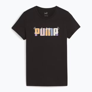 Футболка  жіноча PUMA ESS+ Graphic Tee puma black