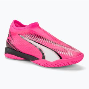 Дитячі футбольні бутси PUMA Ultra Match LL IT+ Mid poison pink/puma white/puma black