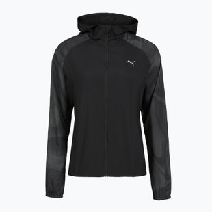 Куртка для бігу жіноча Puma Run AOP Favorite Woven Jacket black