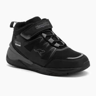 Черевики дитячі KangaROOS KD-Turn Mid EV jet black/steel grey