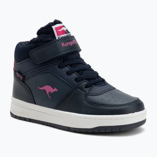 Черевики дитячі KangaROOS K-CP Bound Mid EV dark navy/daisy pink