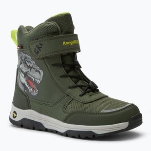 Снігоступи дитячі KangaROOS K-MJ Edison EV RTX SL olive / limetta dino