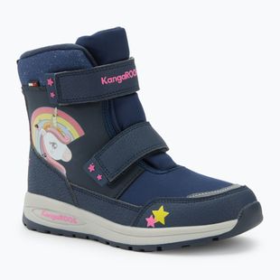 Снігоступи дитячі KangaROOS K-MJ Edison EV RTX SL dk navy / daisy pink
