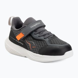 Кросівки дитячі KangaROOS K-RDI Pebble EV steel grey/neon orange