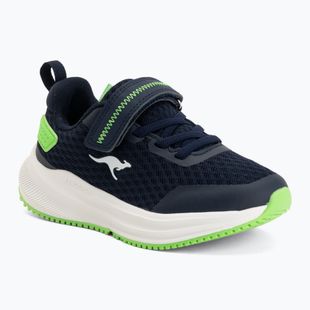 Кросівки дитячі KangaROOS K-RDK Fam EV dr navy/lime
