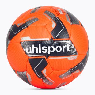 М'яч футбольний uhlsport 290 Ultra Lite Addglue fluo orange/marine/silber розмір 3