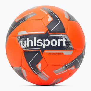 М'яч футбольний uhlsport 290 Ultra Lite Addglue fluo orange/marine/silber розмір 5