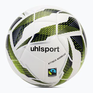 М'яч футбольний uhlsport Match Addglue white/navy fluo yellow розмір 4